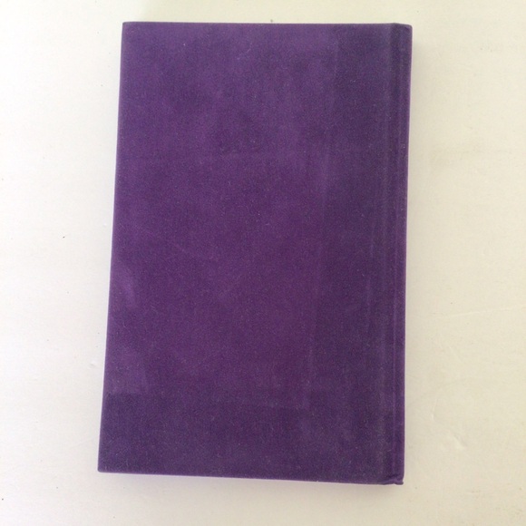 PURPLE SUEDE HARDBOUND JOURNAL NWOT - Picture 3 of 6